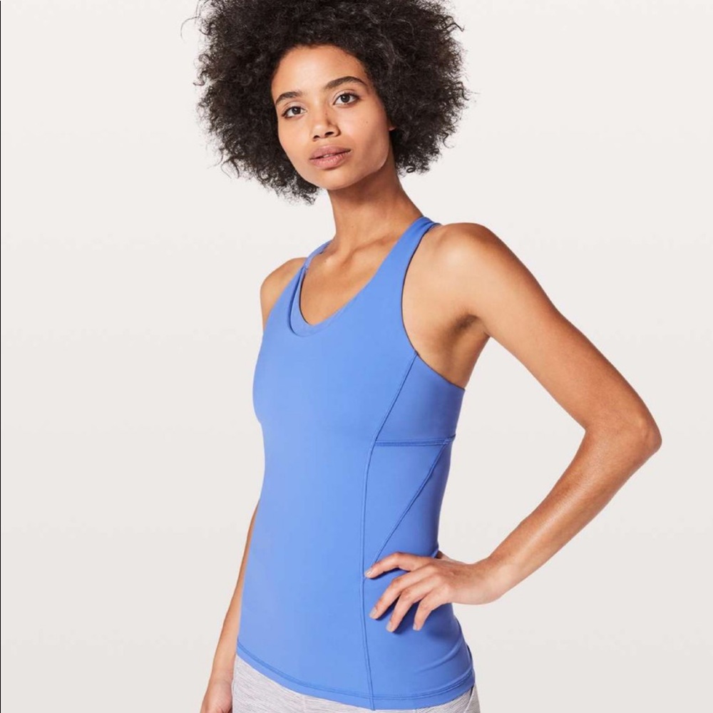 Lululemon Sz 6 stash n run tank